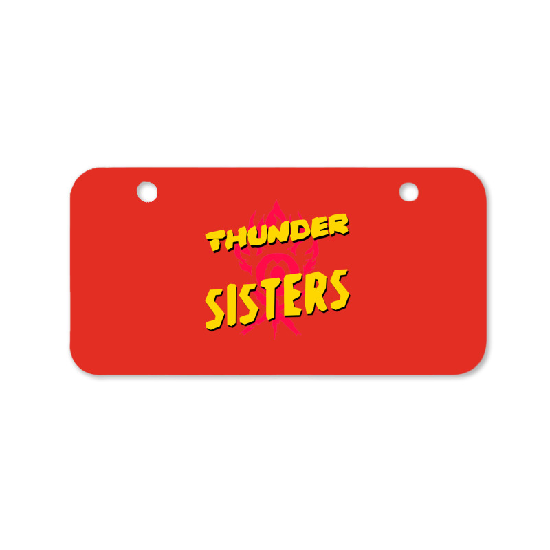 Thunder Sisters From The The Croods A New Age Bicycle License Plate | Artistshot