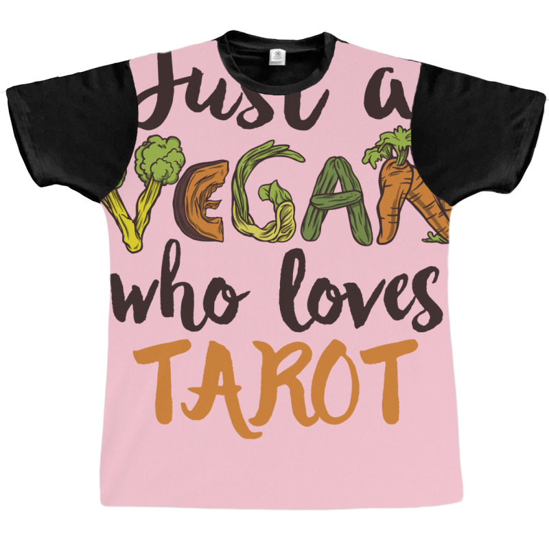 Just A Vegan Who Loves Tarot Gift Boy Graphic T-shirt | Artistshot