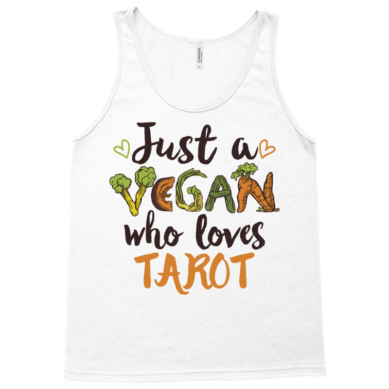 Just A Vegan Who Loves Tarot Gift Boy Tank Top | Artistshot