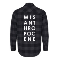 Misanthropocene Girl Flannel Shirt | Artistshot