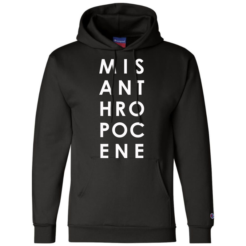 Misanthropocene Girl Champion Hoodie | Artistshot