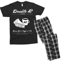 Double R Diner   Twin Peaks 2 Men's T-shirt Pajama Set | Artistshot