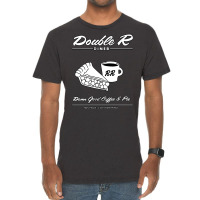 Double R Diner   Twin Peaks 2 Vintage T-shirt | Artistshot