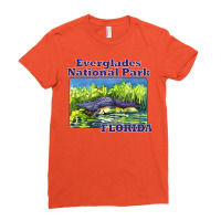 Everglades National Park Florida Retro Ladies Fitted T-shirt | Artistshot