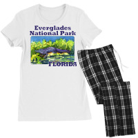 Everglades National Park Florida Retro Women's Pajamas Set | Artistshot