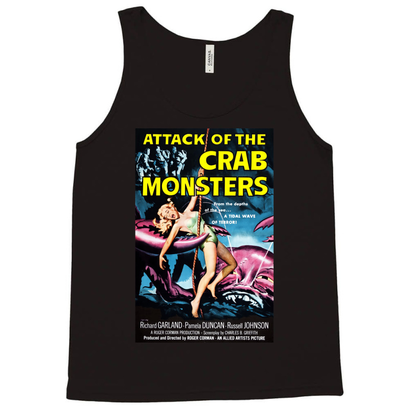 Attack Of The Crab Monsters Tank Top | Artistshot