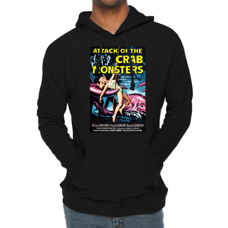 Attack Of The Crab Monsters Lightweight Hoodie | Artistshot