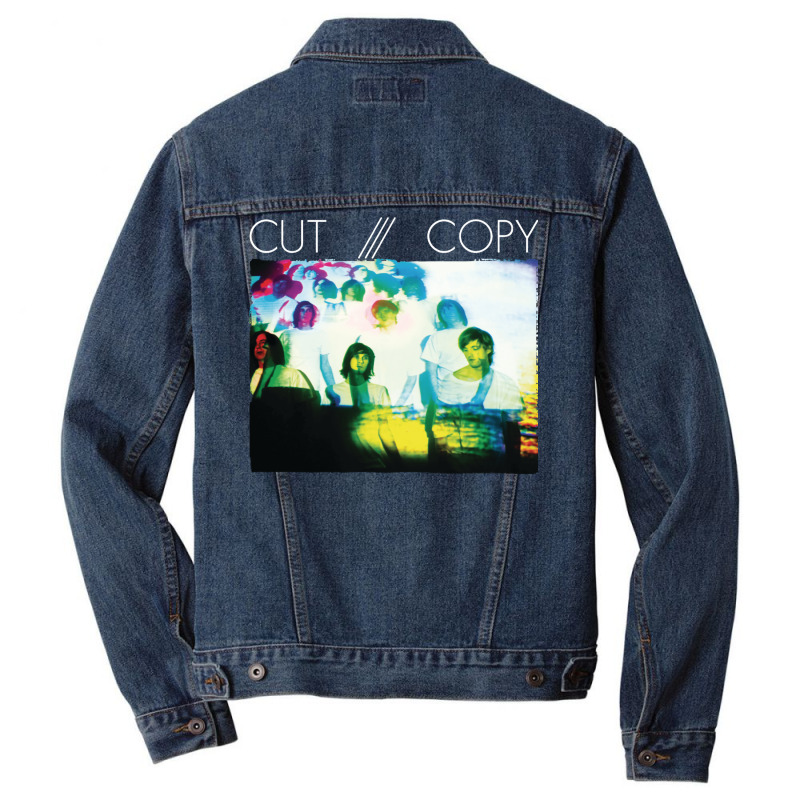 Cut Copy   In Ghost Colours Men Denim Jacket | Artistshot