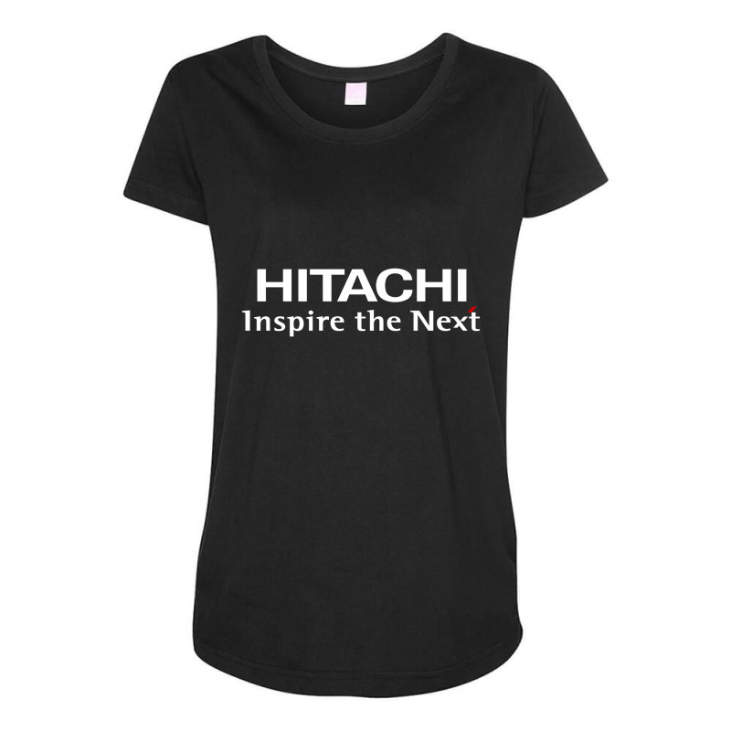 Hitachi Maternity Scoop Neck T-shirt by robertanton | Artistshot