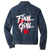 Killer Final Girl For Horror Loving Girls Teens An Men Denim Jacket | Artistshot