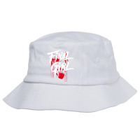 Killer Final Girl For Horror Loving Girls Teens An Bucket Hat | Artistshot