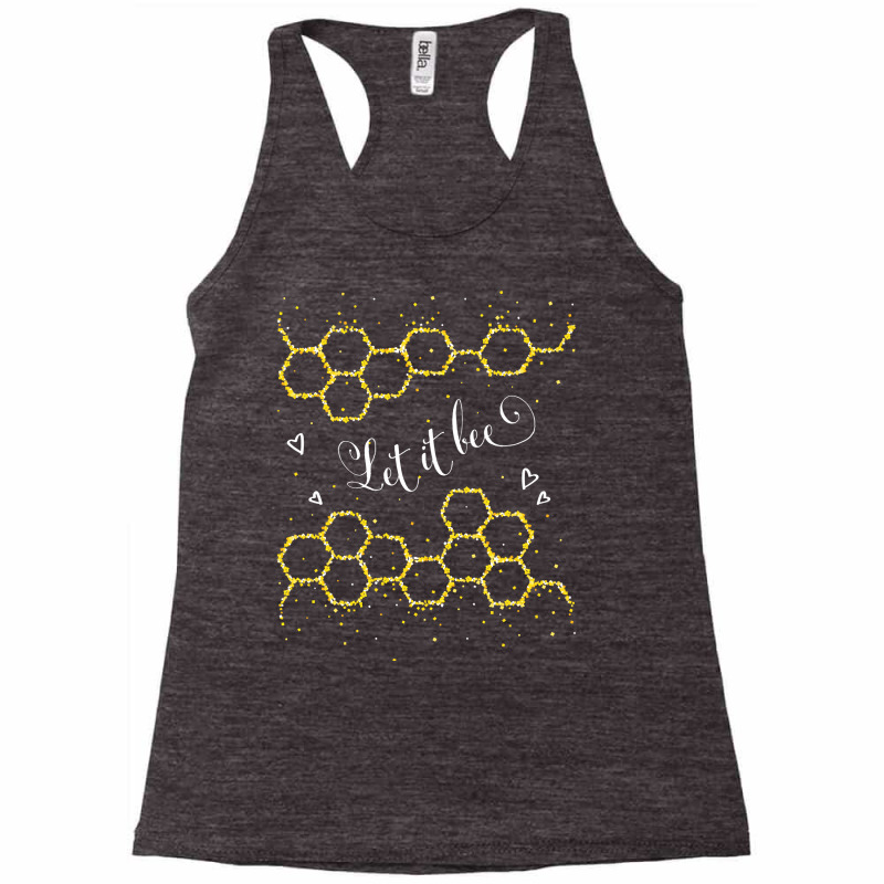 Let It Bee Beekeeper Environment Conservation 70s Racerback Tank | Artistshot