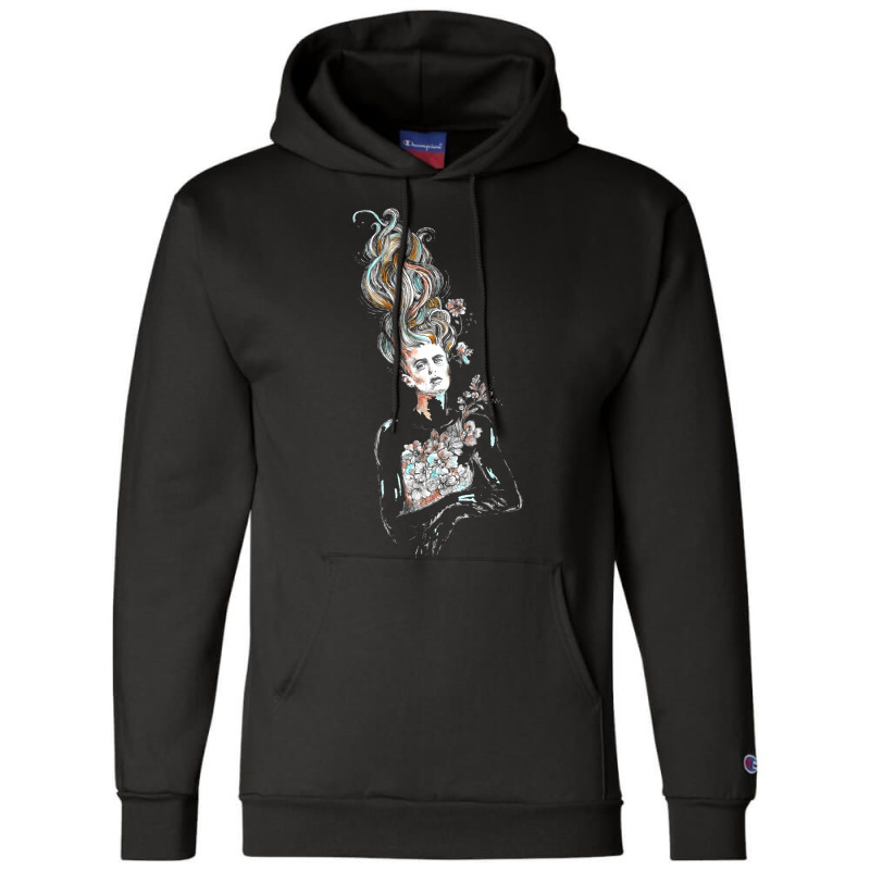 Flower Hair Nostalgia Champion Hoodie | Artistshot