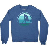 Field Hockey Player Vintage Hockey Retro Crewneck Sweatshirt | Artistshot