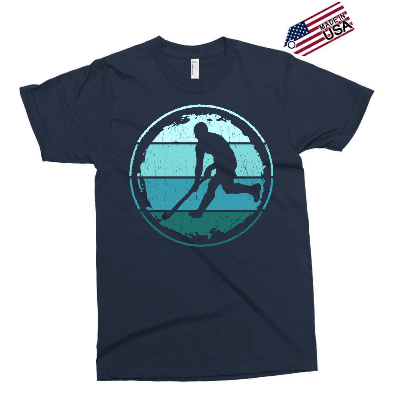 Field Hockey Player Vintage Hockey Retro Exclusive T-shirt by abataymunaevj | Artistshot