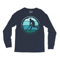 Field Hockey Player Vintage Hockey Retro Long Sleeve Shirts | Artistshot