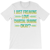 Freaking Love Charcoal Drawing Tumblr T-shirt | Artistshot