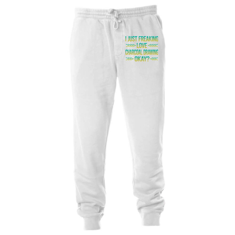 Freaking Love Charcoal Drawing Tumblr Unisex Jogger | Artistshot