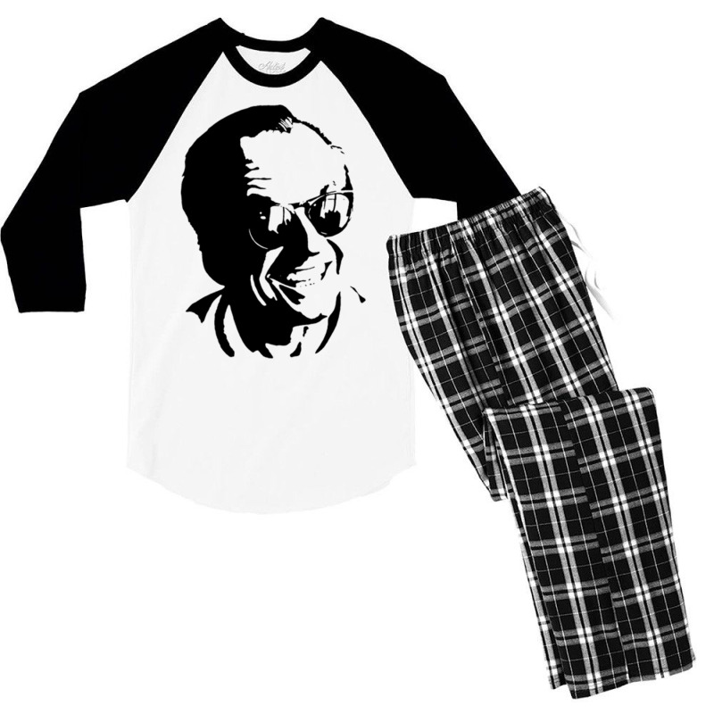 Jack Nicholson And Happy Smile Men's 3/4 Sleeve Pajama Set | Artistshot