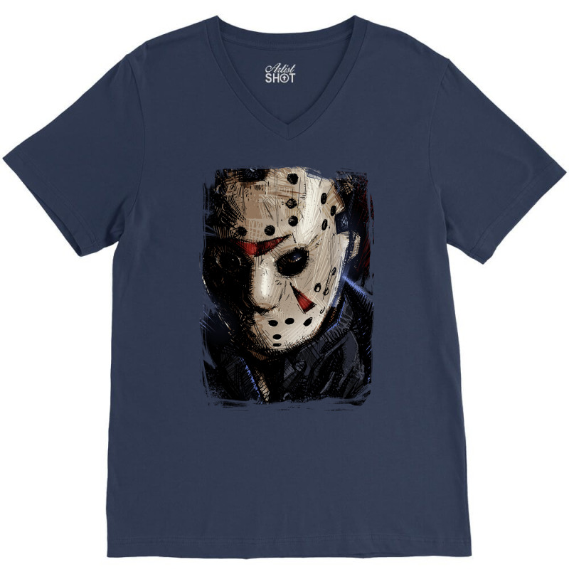 Jason Voorhees V-neck Tee | Artistshot