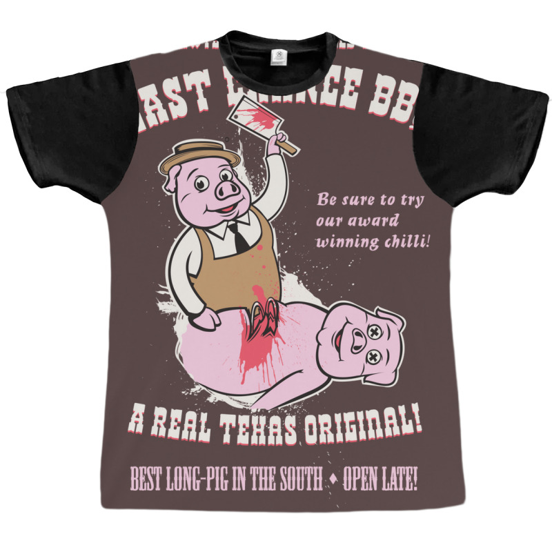 Last Chance Bbq Graphic T-shirt | Artistshot