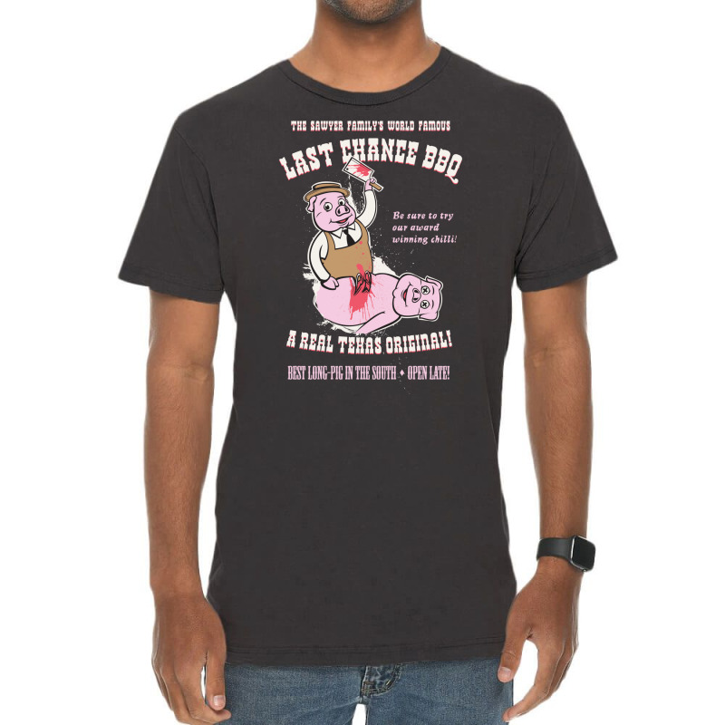 Last Chance Bbq Vintage T-shirt | Artistshot