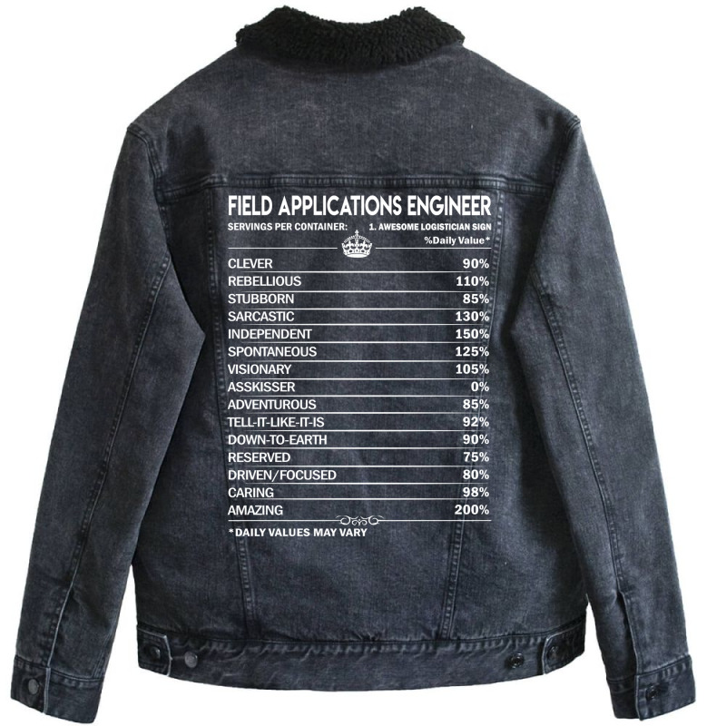 Field Applications Engineer T  Field Applications Unisex Sherpa-lined Denim Jacket | Artistshot