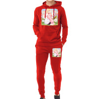 Flower Field Xi Yui Red Hoodie & Jogger Set | Artistshot