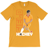 Field Hockey Yellow T-shirt | Artistshot