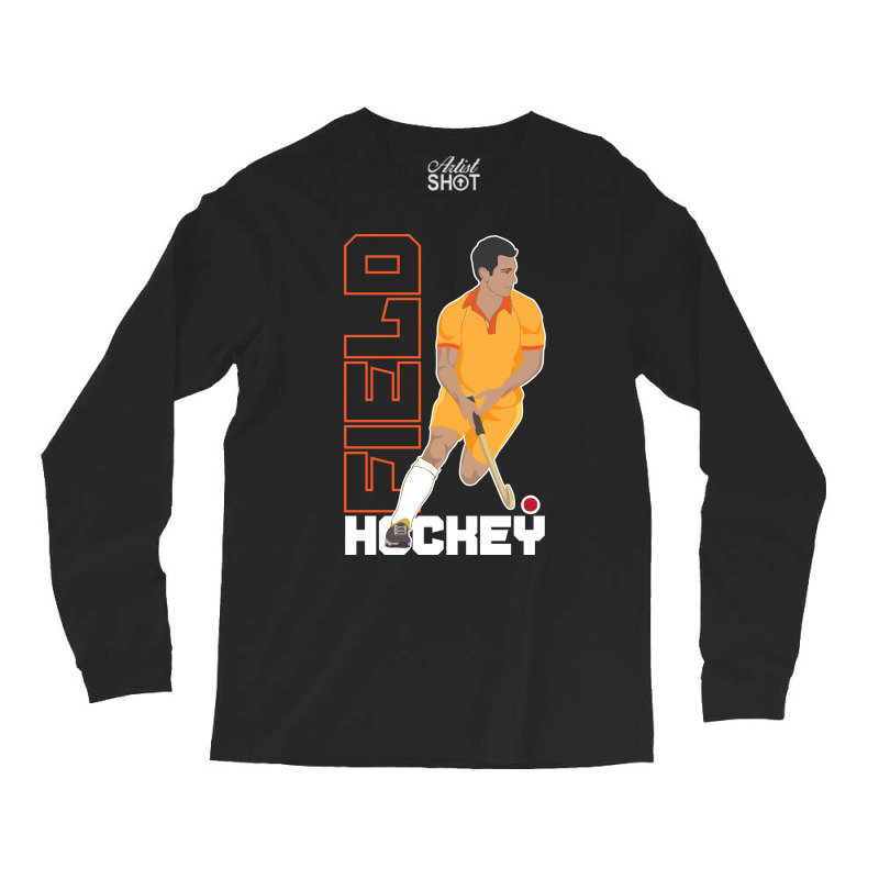 Field Hockey Yellow Long Sleeve Shirts | Artistshot