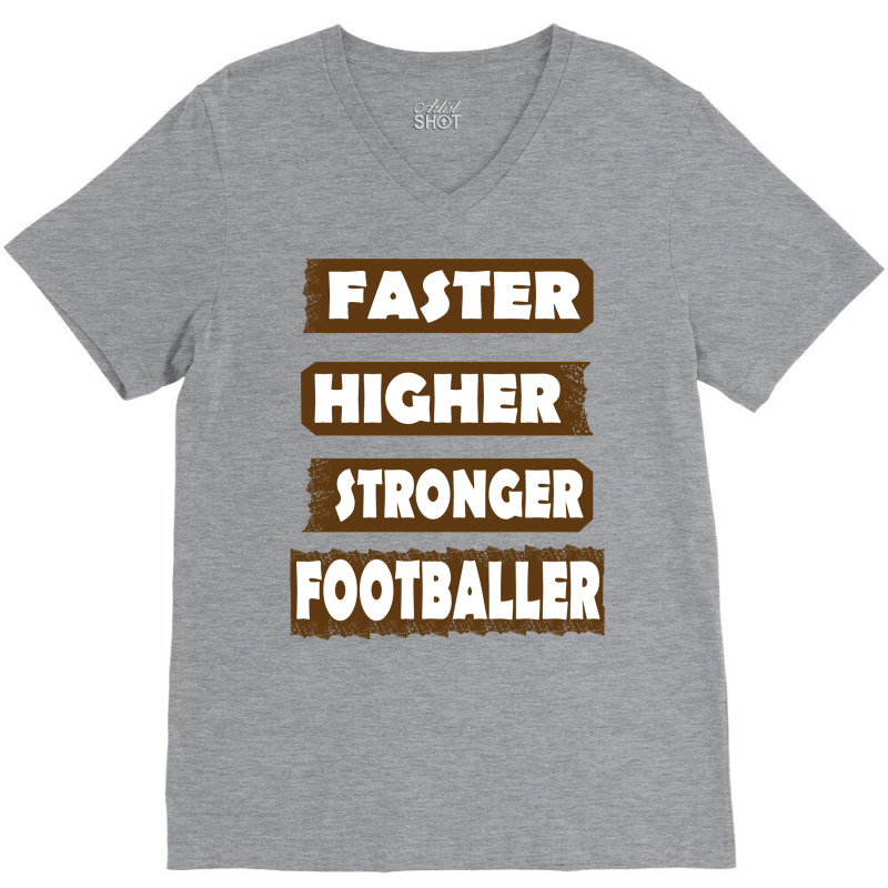 American Football Touchdown Runningback Aesthetic V-neck Tee | Artistshot