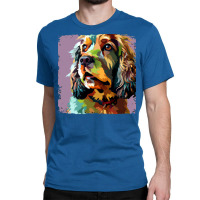 Field Spaniel Pop Art Dog Lover Gifts Girl Classic T-shirt | Artistshot