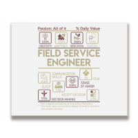 Field Service Engineer T  Multitasking Daily Value Metal Print Horizontal | Artistshot