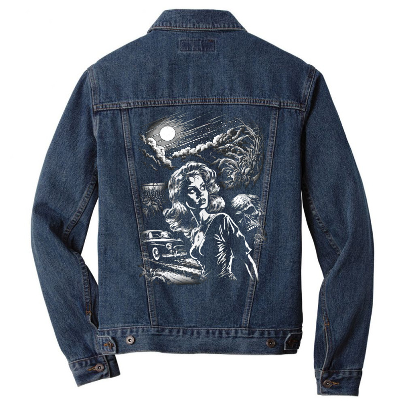 Film Noir Boy Men Denim Jacket by ulluqebaduza3 | Artistshot