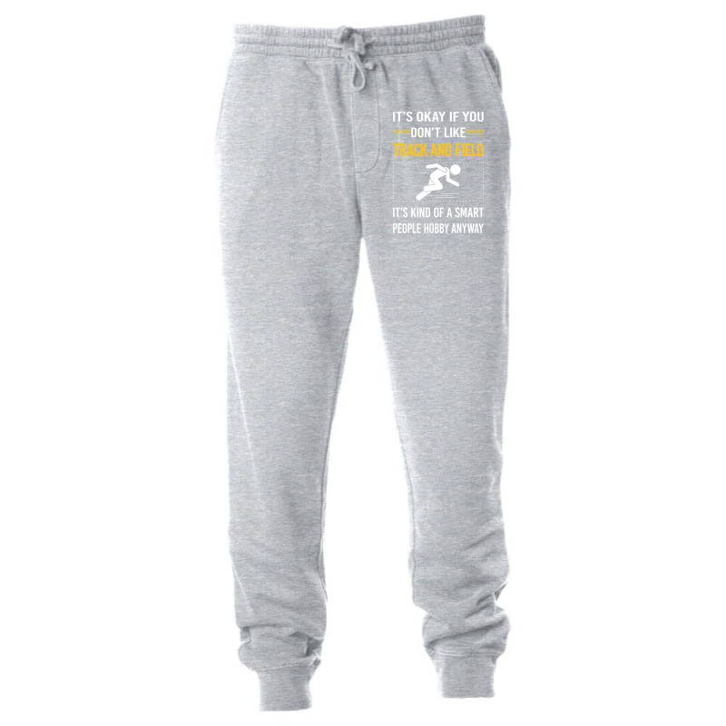 Funny Smart People Track And Field Travel Unisex Jogger by ulluqebaduza3 | Artistshot