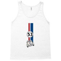 Herbie Vintage Look 53 Car Race Number Tank Top | Artistshot