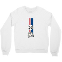 Herbie Vintage Look 53 Car Race Number Crewneck Sweatshirt | Artistshot