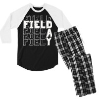 Field Day 2022 For School Teachers Kids And Family Men's 3/4 Sleeve Pajama Set | Artistshot