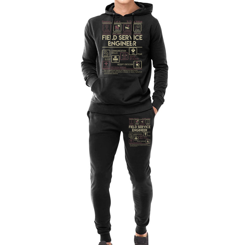 Field Service Engineer T  Multitasking Daily Value Hoodie & Jogger Set | Artistshot