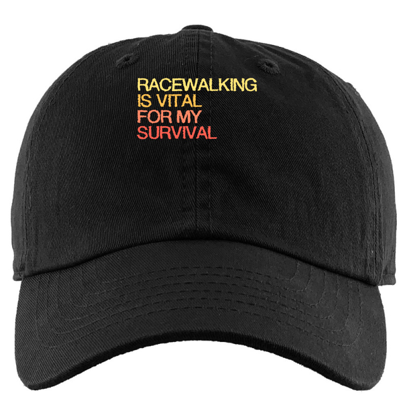 Racewalking Is Vital For My Survival Quote Kids Cap by holmerguiyabx | Artistshot