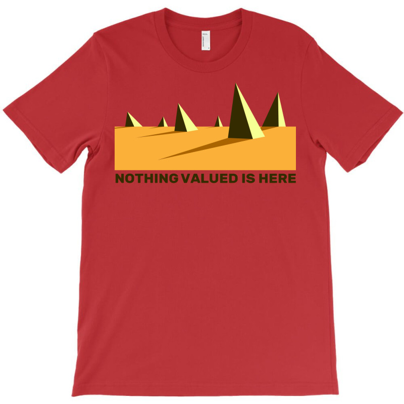 Nothing Valued Is Here Spike Field Stars T-shirt | Artistshot