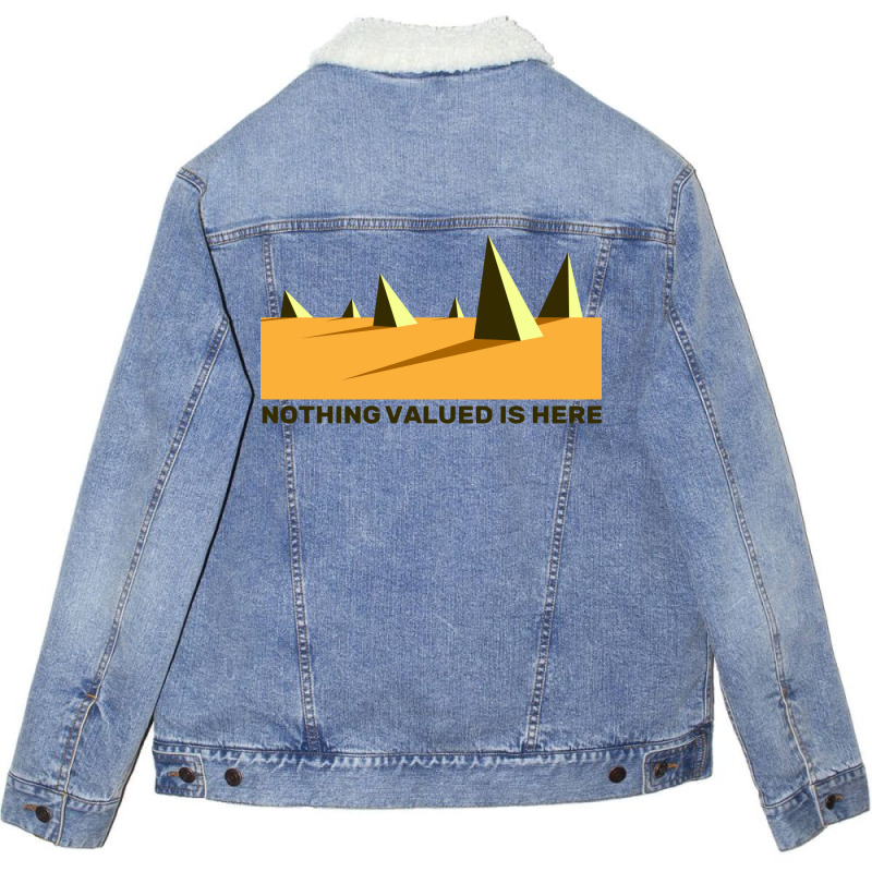 Nothing Valued Is Here Spike Field Stars Unisex Sherpa-lined Denim Jacket | Artistshot