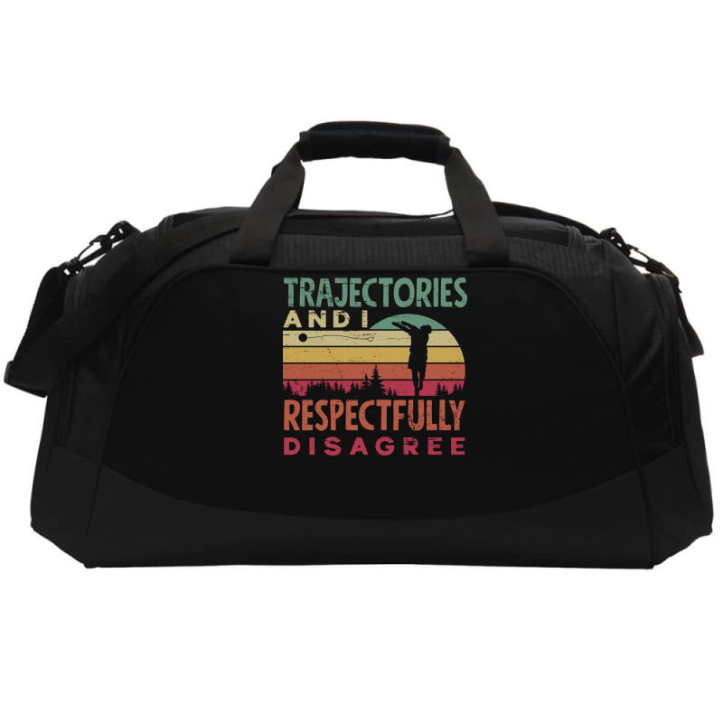 Track And Field Hammer Throwing Trajectories And I Active Duffel | Artistshot