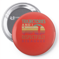 Track And Field Hammer Throwing Trajectories And I Pin-back Button | Artistshot