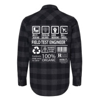 Field Test Engineer T  Multitasking Certified Job Flannel Shirt | Artistshot