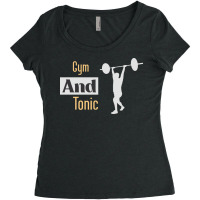 Gym And Tonic Gift Women's Triblend Scoop T-shirt | Artistshot