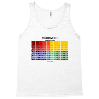 Mood Meter Pleasantness Tank Top Designed By Cristianropes