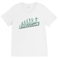 Lacrosse Evolution Player Gift Yellow V-neck Tee | Artistshot