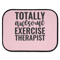 Totally Awesome Exercise Therapist Green Rear Car Mat | Artistshot