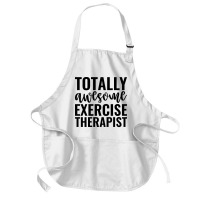 Totally Awesome Exercise Therapist Green Medium-length Apron | Artistshot